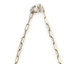 Gerald Lomaventema (b. 1967) - Hopi - Turquoise and Sterling Silver Tufacast Necklace c. 1980s, 22" length