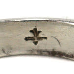 Charles Supplee (1959-2021) - Hopi - Turquoise Channel Inlay and Silver Ring c. 1980s, size 5.75