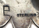 Petra Lamson - Hopi - Sterling Silver Overlay and Leather Bolo Tie with Kokopelli Pictorial c. 1960s, 2.125" x 1.5" bolo
