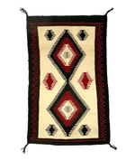 Navajo Ganado Rug c. 1930s, 54.5" x 35.25"