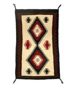 Navajo Ganado Rug c. 1930s, 54.5" x 35.25"