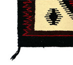 Navajo Ganado Rug c. 1930s, 54.5" x 35.25"