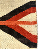 Navajo Transitional Blanket c. 1890s, 75" x 40"