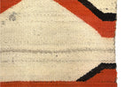 Navajo Transitional Blanket c. 1890s, 75" x 40"