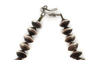 Navajo - Silver Beaded Squash Blossom Necklace c. 1950s, 22.5" length