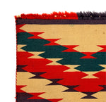 Navajo Germantown Eyedazzler Blanket c. 1890s, 53" x 34"