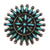 Zuni - Turquoise Needle Point...