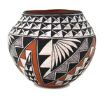 Natalie Wilson - Acoma Polychrome Jar c. 1970-80s, 5.25" x 6"