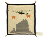 Navajo Shiprock Pictorial Sampler c. 1920s, 22" x 20.5"