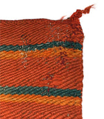 Navajo Double Saddle Blanket c. 1890s, 48.5" x 32"