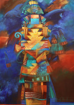 Tony Abeyta (b. 1965) - Untitled Kachina Portrait