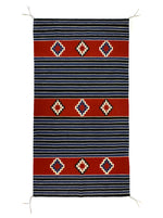 Navajo Moki Revival Rug c. 1980s, 60" x 33"