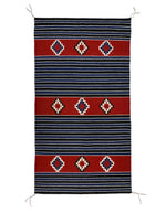 Navajo Moki Revival Rug c. 1980s, 60" x 33"