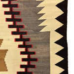 Navajo Crystal Rug c. 1900, 74" x 48.5"