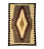 Navajo Crystal Rug c. 1900, 74" x 48.5"
