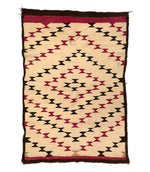 Navajo Crystal Rug c. 1910-20s, 46.5" x 32.5"
