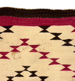 Navajo Crystal Rug c. 1910-20s, 46.5" x 32.5"