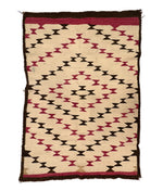 Navajo Crystal Rug c. 1910-20s, 46.5" x 32.5"