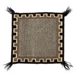 Navajo Single Saddle Blanket c. 1950s, 29.5" x 28.5"