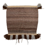Navajo Single Saddle Blanket c. 1950-60s, 29" x 31.5"