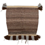 Navajo Single Saddle Blanket c. 1950-60s, 29" x 31.5"