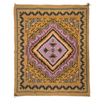 Navajo Burntwater Rug c. 1980s, 55.5" x 45"