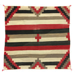 Navajo Third Phase Chief's Blanket c. 1920s, 67" x 73"