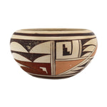 Marianne Navasie (1951-2007) - Hopi Polychrome Bowl c. 1970-80s, 3" x 5.25"