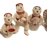 Emily Fragua Tsosie (b. 1951) - Jemez Polychrome Nativity Set (15 Pieces) c. 1970s