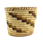 Tohono O'odham Polychrome Basket c. 1960s, 7.25" x 8.25"