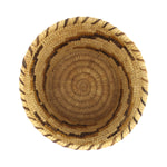 Tohono O'odham Polychrome Basket c. 1960s, 7.25" x 8.25"