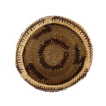 Miniature Maidu Basket with Lightning Bolt Design c. 1920-30s, 1" x 2"