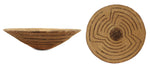 Pima Basket with Geometric Design c. 1920s, 4" x 13.75"