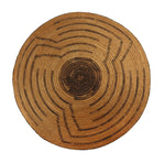 Pima Basket with Geometric Design c. 1920s, 4" x 13.75"