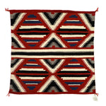 Louise Palmer - Navajo Third Phase Chief's Blanket c. 1970s, 49.5" x 48.5"