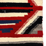 Louise Palmer - Navajo Third Phase Chief's Blanket c. 1970s, 49.5" x 48.5"
