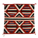 Louise Palmer - Navajo Third Phase Chief's Blanket c. 1970s, 49.5" x 48.5"