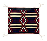 Navajo Third Phase Chief's Blanket c. 2000s, 27" x 23"