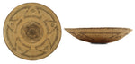 Pima Basket with Star Design c. 1900, 3" x 14"