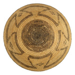 Pima Basket with Star Design c. 1900, 3" x 14"