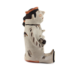 Cochiti Polychrome Storyteller Figurine c. 1950s, 7" x 5" x 4.25"