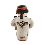 Cochiti Polychrome Storyteller Figurine c. 1950s, 7" x 5" x 4.25"