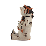 Cochiti Polychrome Storyteller Figurine c. 1950s, 7" x 5" x 4.25"