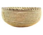 Large Tohono O'odham "Caborca Sonora" Basket with Man in the Maze Design c. 1960s, 8" x 16.75"