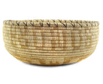Large Tohono O'odham "Caborca Sonora" Basket with Man in the Maze Design c. 1960s, 8" x 16.75"