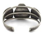 Navajo - Turquoise and Silver Bracelet c. 1920s-30s, size 6.75