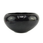 Santa Clara Black Bowl with Bear Paw Design c. 1920s, 4.5" x 8.5"