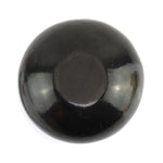 Santa Clara Black Bowl with Bear Paw Design c. 1920s, 4.5" x 8.5"