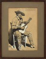 Maynard Dixon (1875-1946) - Come All Ye Texas Rangers
