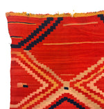 Navajo Late Classic Blanket c. 1880s, 86" x 48.5"